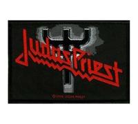 Patch Judas Priest : Logo/Fork Sous Licence Officielle Noir G