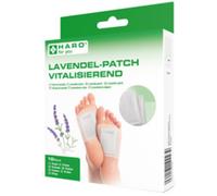 Patch lavande, plantes des pieds, blanc