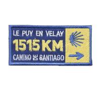 Patch Le Puy-en-Velay - Via Podiensis 1515 km - Camino de Santiago Pèlerins