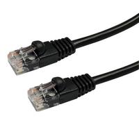 Patch Lead, Cat5E, Noir, 1M, Câbles Ethernet Assemblages, Qty.1 | 2965-1BK