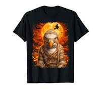 Patch Maman en Citrouille effrayante Mouette Halloween Night T-Shirt