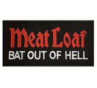 Patch Meat Loaf Rectangulaire Bat Out Of Hell 11x5.5cm