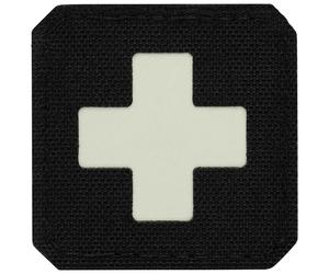Patch médical fluorescent Medic Cross Laser Cut fluorescencyjna M-Tac - Black/GID