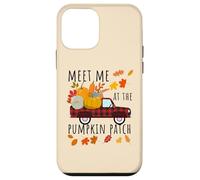 Patch « Meet Me at The Pumpkin » - Récolte d'automne Amusante Coque pour iPhone 12 Mini