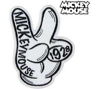 Patch Mickey Mouse Blanc Polyester G