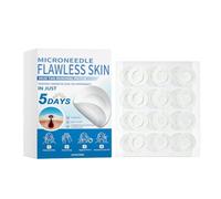 Patch micro aiguilles botanique visage réduire l’apparence imperfections | Hydratante longue Convient à tous types peau Aide à réduire l’apparence des imperfections Application ciblée sur boutons