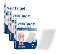 Patch Micro Aiguilles Jambes | Soins Veines Varices Insuffisance Veineuse | Technologie Micro Aiguilles Solubles | Ingrédients Naturels 4 Pièces | Soin Quotidien Adultes (3)