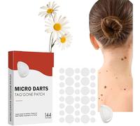 Patch Microdarts Tag'gone professionnel, traitement anti-imperfections 24 h, élimination douce des boutons, patch anti-acrochordons, patchs micro-dards végans pour tous types de peau (144Pièce)