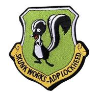 Patch militaire « SKUNK WORKS » - Écusson brodé - Casquette de baseball Jack - Tactique décorative et amusante