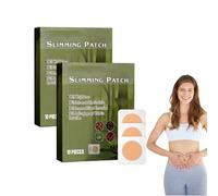 Patch minceur à l'armoise - Corporels naturels à base de plantes pour le ventre, ultra-fins et confortables, avec un matériau respirant, un soutien transdermique pour tous types de peau (2 boîtes)