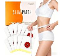 Patch Minceur Slimming Patch 30 Pièces, Patch Corps Body pour Abdomen Taille Cuisses, Design Fin et Confortable, Ingrédients d’Origine Végétale pour Usage Quotidien