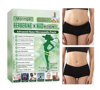 Patch Minceur Ventre, Moringa Patch Minceur 10 En 1, Patchs Nano Microneedle Minceurs X Nads, Ingrédients Naturels, Facile À Appliquer, Invisible Sous Les Vêtements, Pour Et Femme, 7 Pièces