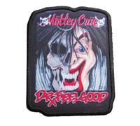 Patch Motley Crue Dr Feelgood 10x7.5cm Écusson Hard Roll Thermocollant