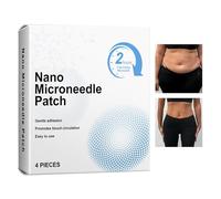 Patch Nano Miconeedle - Patch De -aiguille Avancé | Paatch Au Gingembre Pour Les Soins Naturels | Paatch De Perte De Poids Idéal Pour Le Traitement De La Peau, La Désintoxication Et Le Soutien