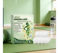 Patch Nanométrique Multifonctionnel au Moringa pour le Métabolisme : Intègre la Gestion du Poids, l'Équilibre Glycémique et la Santé Globale des Organes Internes 1BOX 7PCS
