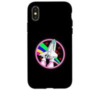 Patch NASA Artemis II Space Shuttle Rocket Moon Mission Patch Coque pour iPhone X/XS