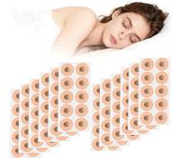 Patch nasal magnétique, 30/60/120 bande nasale anti - ronflement bandelette nasale，dilatateur nasal pour améliorer la qualité du sommeil et le confort respiratoire. (Circulaire,120)