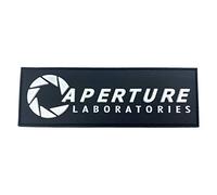 Patch Nation Aperture Laboratories Portal Airsoft Paintball PVC Moral Cosplay équipe Patch