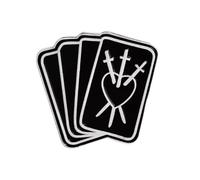 Patch Nation Broche en métal avec inscription « Witches Cards of Fortune »