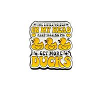 Patch Nation Broche The Little Voices in my Head, Get More Ducks