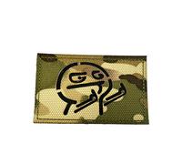 Patch Nation Finger Meme Multicam Tactical Laser Cut Airsoft Field Patch