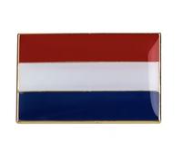 Patch Nation Grande broche drapeau des Pays-Bas Hollande