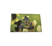 Patch Nation Turd Shite Meme IR Multicam Infrarouge Réfléchissant Tactique Laser Cut Airsoft Field Patch