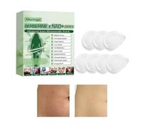 Patch naturel fin - Ensemble d'autocollants corporels respirants - Coussinet de bien-être portable de 30 g avec couche douce pour la peau, patch de soutien du poids, aide à amincir avec un design
