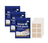Patch Naturel pour Favoriser le Sommeil et Soulager l'insomnie, Formule à Base de Plantes avec Extrait de Lavande et de Citron, Patchs pour le Soin du Corps, Doux et Respirant pour Femmes et Hommes