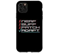 Patch Nerf Buff - Adapt - Amusant et Cool Fighting Gamer Coque pour iPhone 11 Pro Max