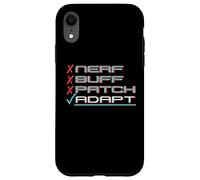 Patch Nerf Buff - Adapt - Amusant et Cool Fighting Gamer Coque pour iPhone XR
