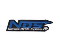 Patch Nos Bleu Nitrous Oxide Systems 11x3 Cm Ecusson Thermocollant