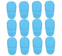 Patch oculaire pour lunettes 4x2, respirant avec trou, réutilisable pour les yeux paresseux, amblyopie des enfants, 12 pièces