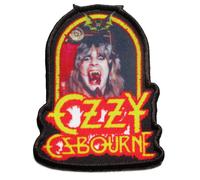 Patch Ozzy Osbourne Imprimé Et Brodé 10x8cm Hard Rock