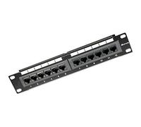 Patch Panel - INTELLINET - 720748 - 12 ports - CAT6 - UTP - 1 HE - 25,4 cm