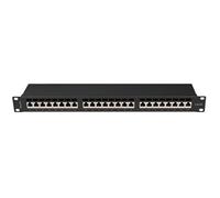 LANBERG PPSA-1024-B PATCH PANEL 24 PUERTOS 1U CAT.6A FTP NEGRO