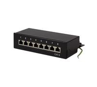 Patch panel stacjonarny LogiLink NP0017B 8x RJ45 kat.6 ekranowany Logilink
