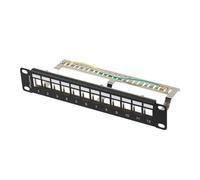 PATCH panel vide 12 PORT 1U 10 FTP avec organiseur PPKS-9212-B