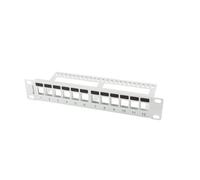 PATCH PANEL VIDE 12 PORTS 1U 10 AVEC ORGANISATEUR PPKS-9112-S