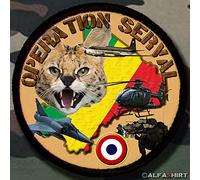 Patch patch/opération serval-france-mali-badge-coat of arms#6950