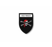 Patch Patches Emblem Iron On Glue Print Flag World Crest Pirate Jolly Roger