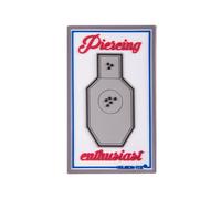 Helikon Piercing Enthusiast Écusson Blanc