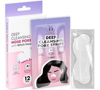 Patch Point Noir Nez, Nose Pore Strips (12 Patchs) - Élimine Points Noirs et Impuretés pour une Peau Plus Lisse