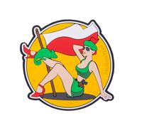 Patch Polish Girl PVC Helikon-Tex - Yellow