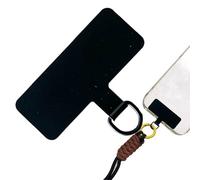 Patch pour cordon de téléphone - Connecteur à languette d'attache en métal, conception de compatibilité universelle, accessoire de fixation de sécurité sécurisé | Support de transport fiable pour étui