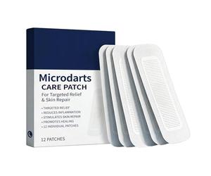 Patch pour jambes : patch à micro-aiguilles de 14 cm pour | 12 pièces d'ingrédients naturels favorisant la circulation sanguine | Parchê pour soulager le gonflement des jambes