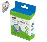 Patch Pour Le Nez De Bébé - Lot De 20 Patchs Naturels De Qualité Supérieure, Autocollants Naturels Pour Éliminer La Congestion | Patchs Nasaux Pour De Plus De 6 Mois, Patch De Sommeil, Apaise