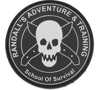 Patch PVC ESEE, dos Velcro, diamètre 2,5" RAT-PATCH