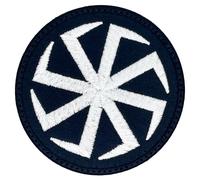 Patch Rouleau Slaves 75 x 75 mm - White