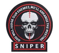 Patch Sniper Mil-Tec - Black